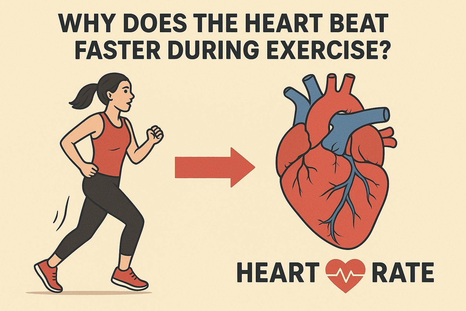 Why Does the Heart Beat Faster During Exercise? | Science Explained