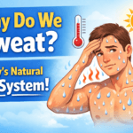 How sweat glands work to cool the body through evaporation