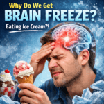 Brain freeze headache after eating ice cream