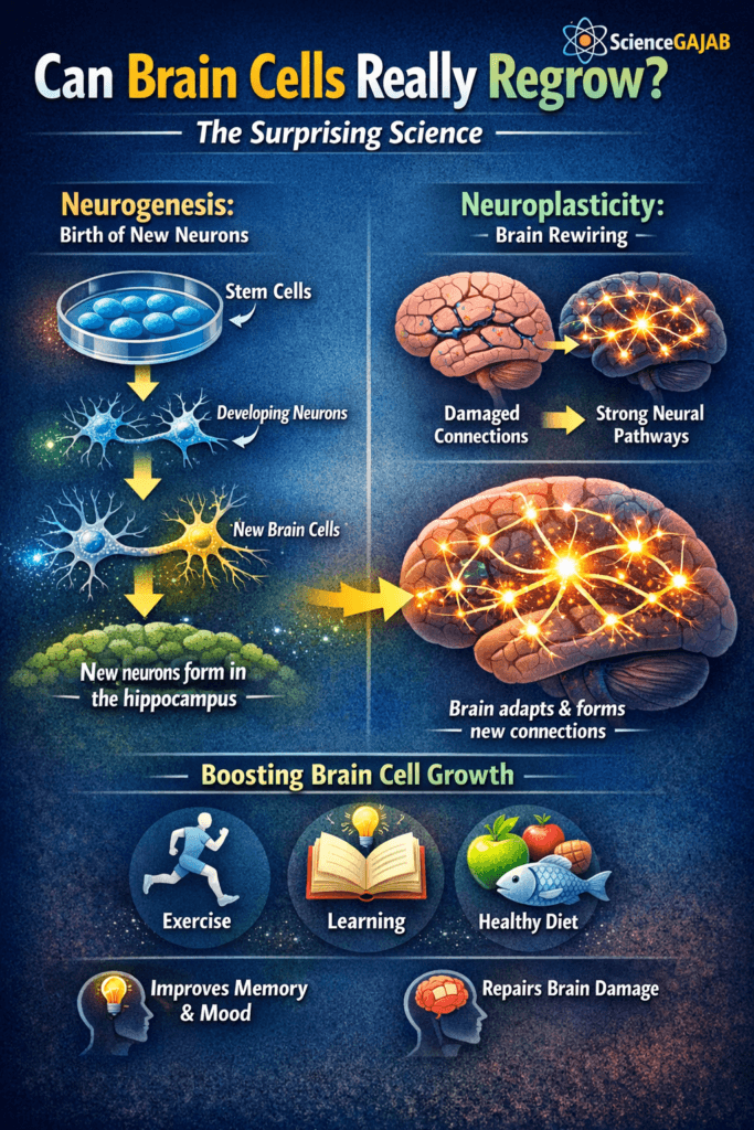 Can your brain really grow new cells shocking science of neurogenesis explained visually